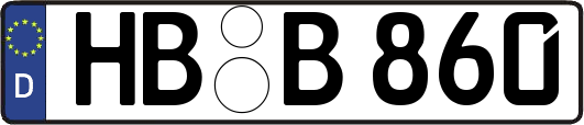 HB-B860