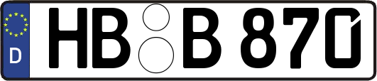 HB-B870