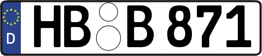 HB-B871