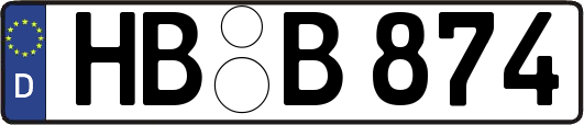 HB-B874