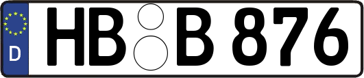 HB-B876