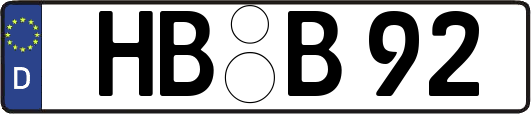 HB-B92