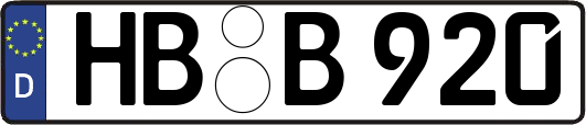HB-B920