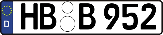 HB-B952