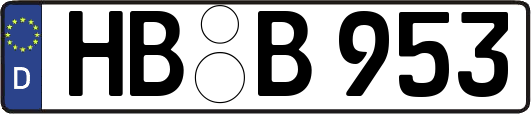 HB-B953