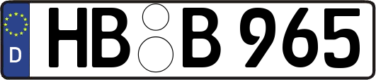 HB-B965