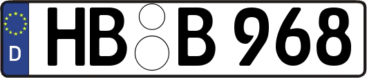 HB-B968