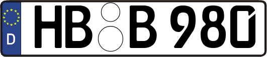 HB-B980