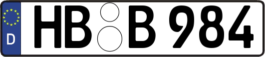 HB-B984