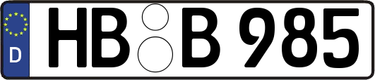 HB-B985