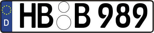 HB-B989