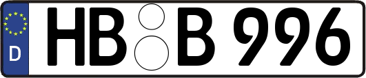HB-B996
