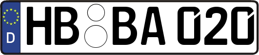 HB-BA020