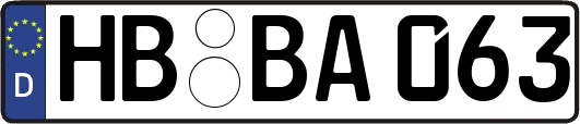 HB-BA063