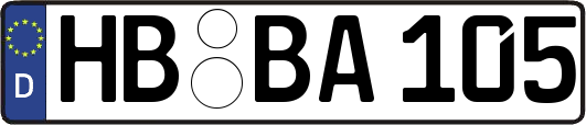 HB-BA105