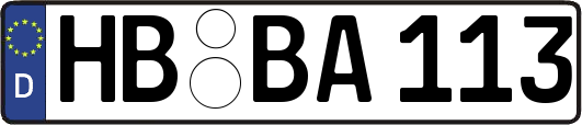 HB-BA113