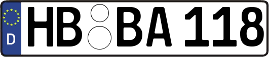 HB-BA118