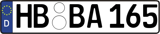 HB-BA165