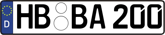 HB-BA200