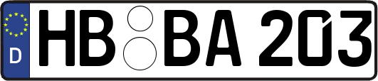 HB-BA203