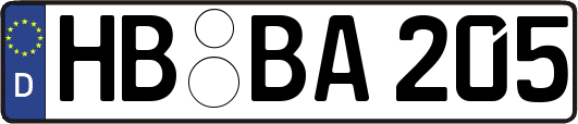 HB-BA205