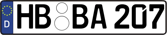 HB-BA207