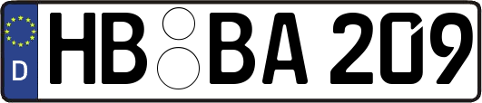 HB-BA209