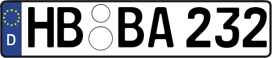 HB-BA232