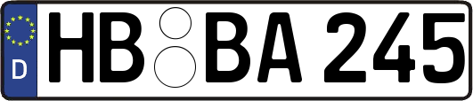 HB-BA245