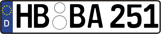 HB-BA251