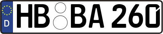 HB-BA260