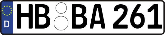 HB-BA261