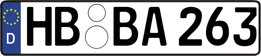 HB-BA263