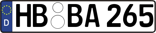 HB-BA265