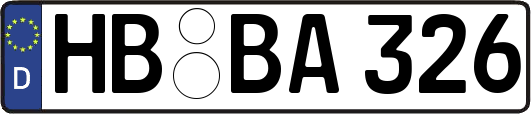 HB-BA326