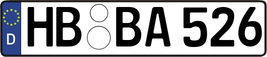 HB-BA526