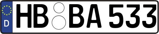 HB-BA533