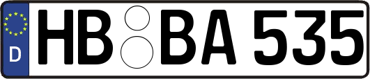 HB-BA535