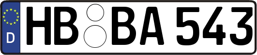 HB-BA543