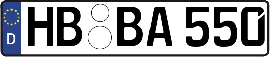 HB-BA550