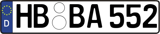 HB-BA552