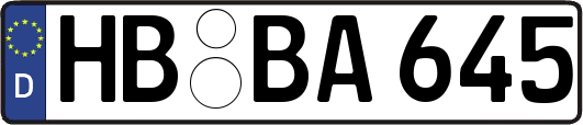 HB-BA645