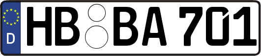 HB-BA701