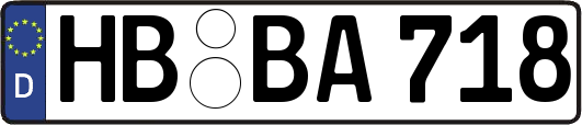 HB-BA718