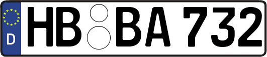 HB-BA732
