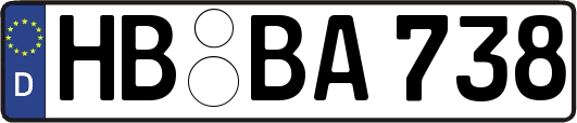 HB-BA738