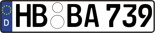 HB-BA739