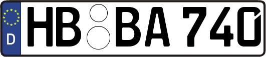HB-BA740