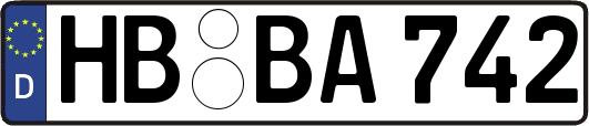 HB-BA742