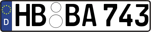 HB-BA743